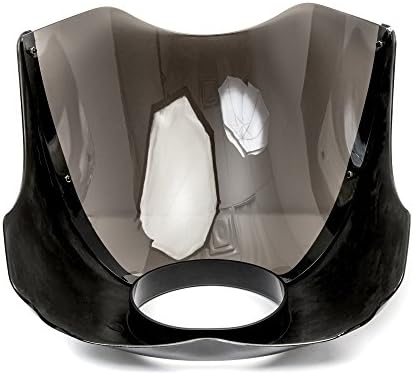 Kit Kit Black & Smoke faróis kit de para -brisa compatível com Harley Davidson Screamin Eagle