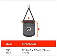 Ergodyne Arsenal 5763T Bucket Plastic Bottom Tool com capa