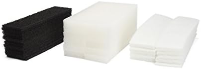 Pacote de valor ltwhome de filtros de espuma, filtros de carbono e filtros de poliéster ajustados para o filtro u4