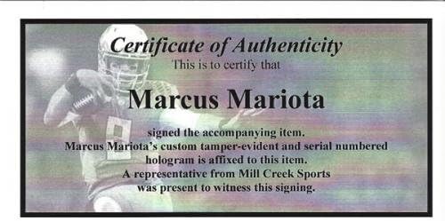 Oregon Ducks Marcus Mariota autografou Black Nike Jersey Tamanho MM MM Holo Stock 89864 - Jerseys de faculdade autografadas