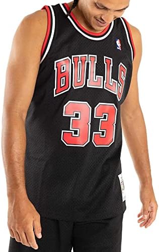 Mitchell e Ness Chicago Bulls Alternate 1997-98 Scottie Pippene Swingman Jersey Black