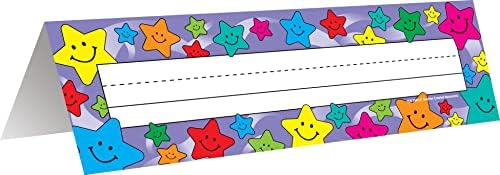 Professor criou Recursos Placas de Nome de Tentado de Estrelas Happy Stars