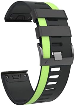 Forfc 26 mm sireta de banda de relógios rápida de 22mm para Garmin Fenix ​​6x 6 Pro Watch EasyFit Wrist Band Strap para Garmin