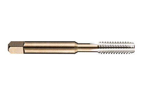 Torneira de flauta reta de aço de alta velocidade e500 Dormer, acabamento não revestido, haste redonda com extremidade quadrada, chanfro de plugue, m2.5-0.45 Tamanho da linha