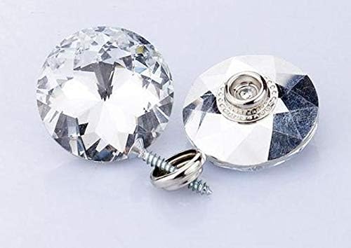 Xucus 20-30mm Bauhinia Glass Crystal Nails Button Crystal Buckle Saco macio. Sofá pregos. Diamond Buckle. Botões de cristal avançado -