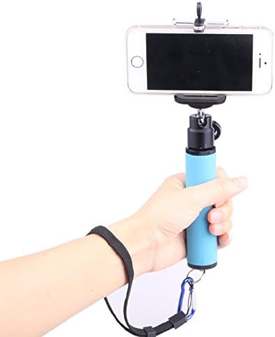 Jingjun LED Flash Light Holder Sponge Steadicam Handheld Monopod com Gimbal para SLR Camera Fashion Red