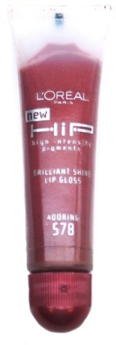 L'Oreal Hip Brilliant Shine Lip Gloss 578 Adorador