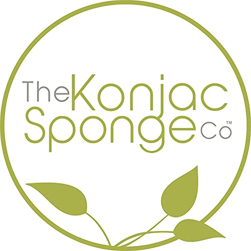 A esponja de banho de onda de Konjac Sponge Co 6 para todos os tipos e condições de pele - perfeita para depois de depilar