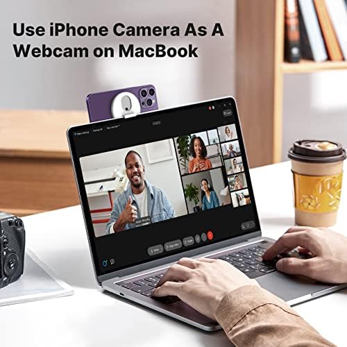ULANZI MK-01 Montagem da câmera de continuidade para MacBook, iPhone Camera Mount Compatible com MagSafe para iPhone