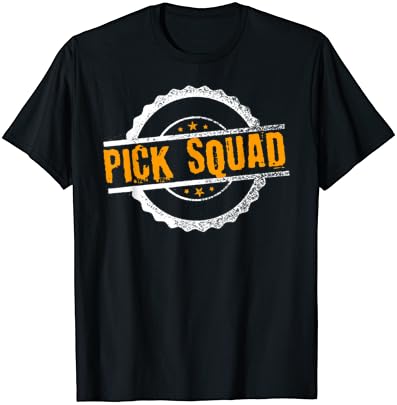 Pick Squad Shert para catadores