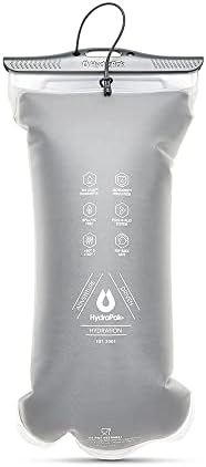 Velocidade de Hydrapak - bexiga de água isolada/reservatório para pacote de hidratação - válvula de mordida auto -vedada, prova de vazamento e lavagem de louça