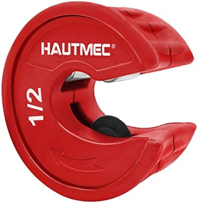 Hautmec Pro 1/2 polegada de cortador de tubo de cobre automático - 1/2 pol.