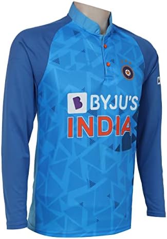 KD Cricket India Jersey World T20 Fan Support Jersey Cricket Uniform 2022-2023