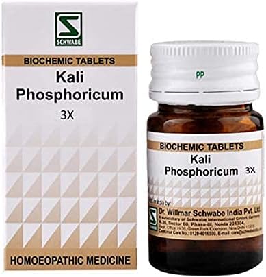 Dr. Willmar Schwabe Índia Kali Phoshoricum Biochemic Tablet 3x