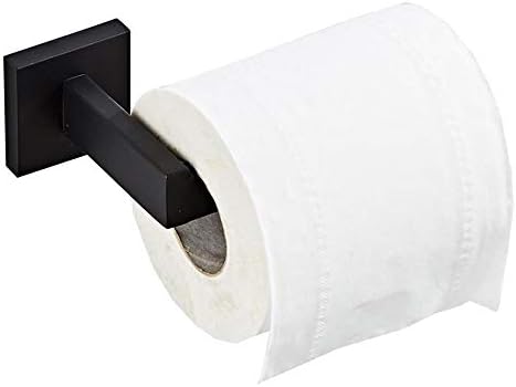 Raxinbang preto pintado de aço inoxidável papel higiênico suporte de higiene pendurado suporte para o banheiro tamanho 15014050mm