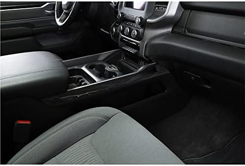 Szdeda Fit for Dodge Ram 1500 2018-2022 Soft Carber Center Console Cadest Caixa de braço Caixa lateral Tabal