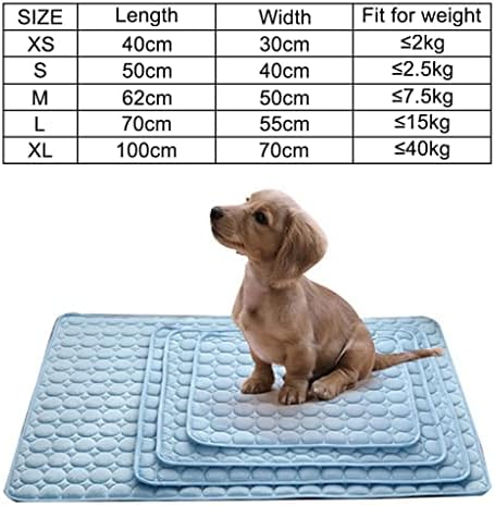 ZPDD TAT de cachorro Refrigendo o tapete da almofada para cães para cães sofá de manta de gato de estimação de cachorro de