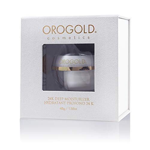 Creme de dia de luxo de 24k OROGOLD - Creme facial multivitamínico de ouro antienvelhecimento - hidratante do dia adequado para todas