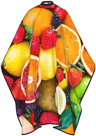 Frutas coloridas corpão de cabelo de corte de cabelo laranja com limão