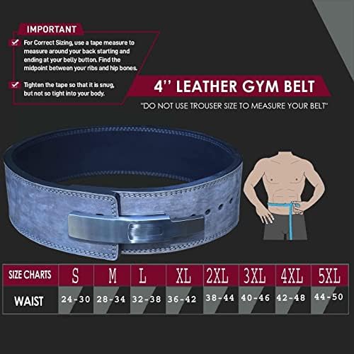 Tuff Fit Alaver Cintury Belt 10mm Men's Squat Squat Deadlift cinto suporta Potência levantamento de peso Celra Fitness Leather