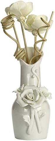 Vaso de aromaterapia - Não é necessário aquecer o difusor de aroma de cerâmica, aromaterapia Rattan Flower Set - Room Interior