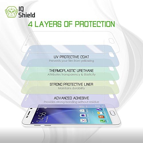 Protetor de tela de escudo de QI compatível com LG 840G Liquidskin Anti-Bubble Clear Film