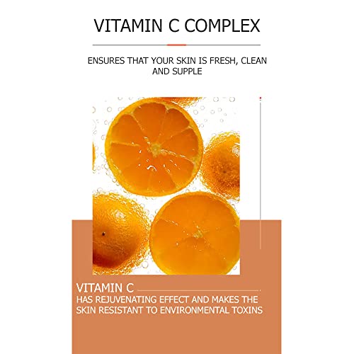 Bioaqua Cahnsai Vitamina C Ácido hialurônico Hidratante Pores Equilíbrio Óleo Equiloso